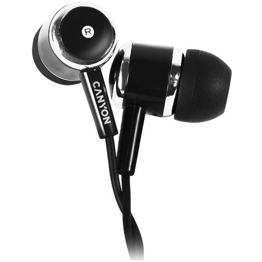 Canyon Stereo Earphones EPM-01 - Black