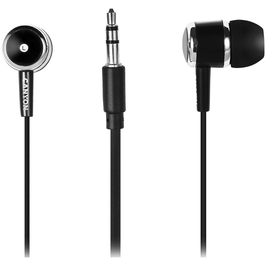 Canyon Stereo Earphones EPM-01 - Black