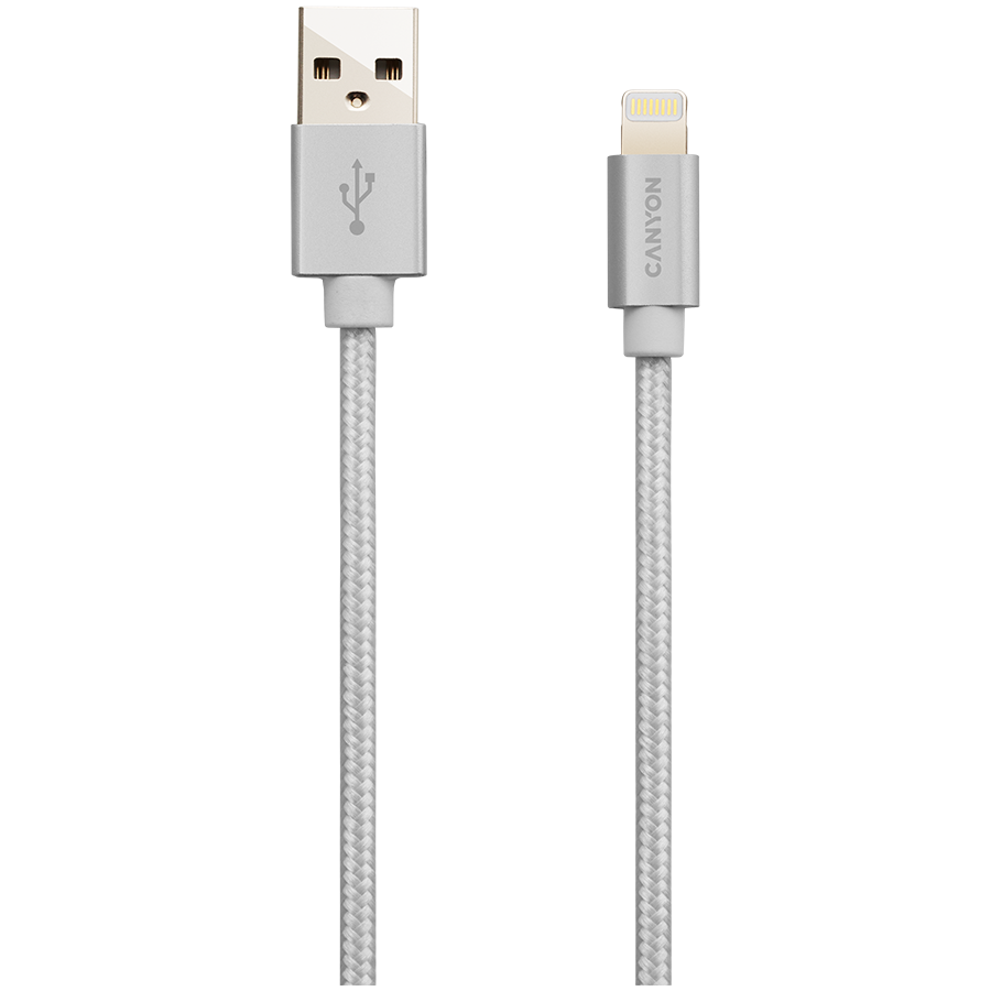 Canyon USB-A to Lightning 12W 1M - Pearl White