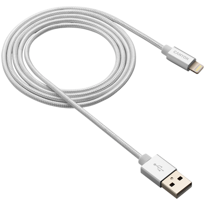 Canyon USB-A to Lightning 12W 1M - Pearl White