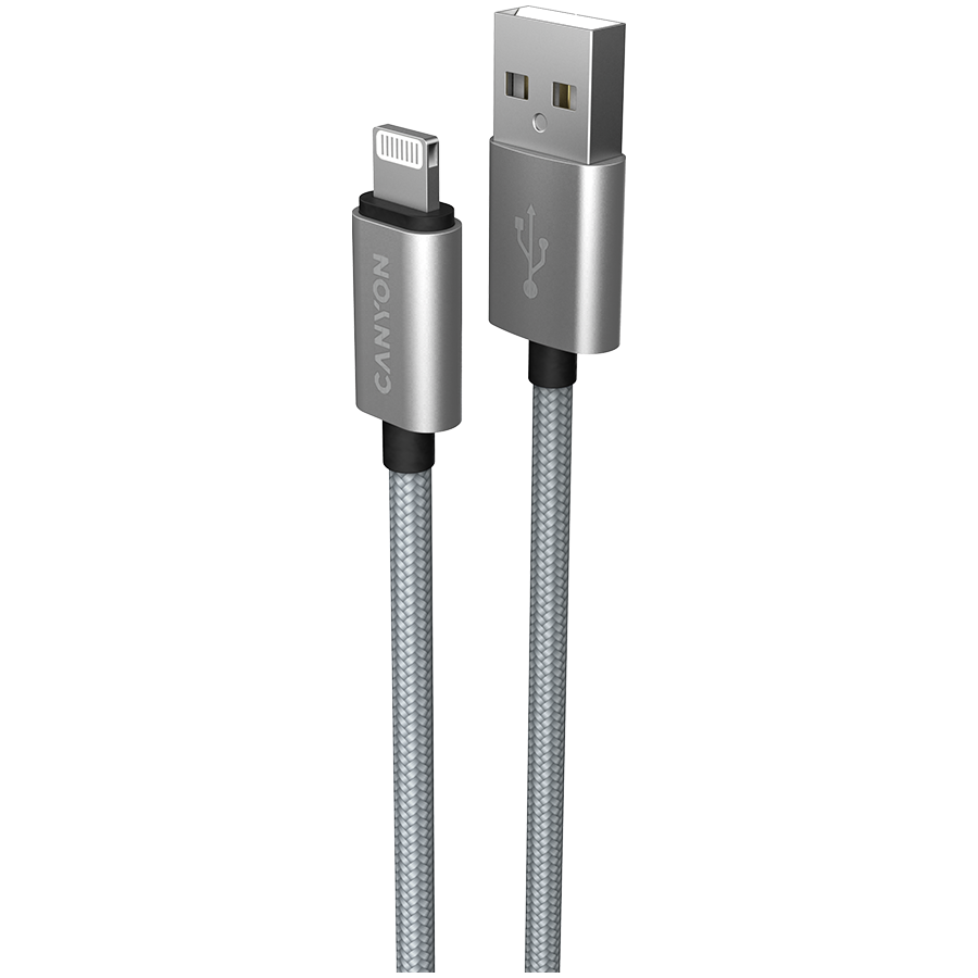 Canyon MFI-3 Lightning Cable 1M - Grey