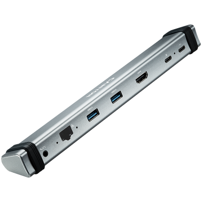 Canyon DS-6 6-in-1 USB-C Docking Station and Stand - Space Grey