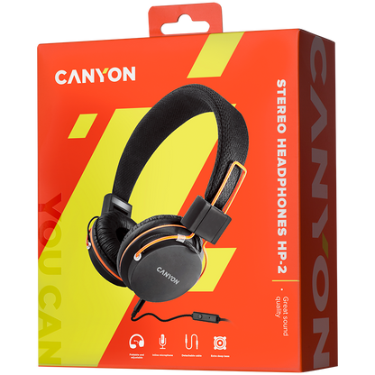 Canyon HP-22 Headphones - Black