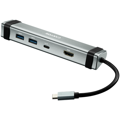Canyon DS-3 4-in-1 USB-C Hub - Space Grey