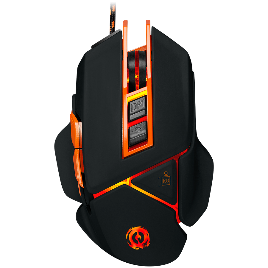 Canyon Gaming Mouse Hazard GM-6 - Black/Orange