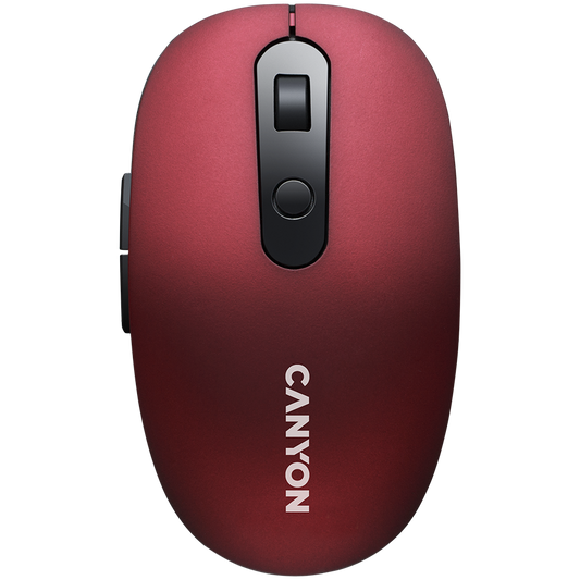 Canyon Dual Mode Wireless Mouse MW-9 - Red