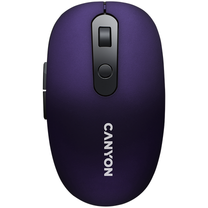 Canyon Dual Mode Wireless Mouse MW-9 - Violet