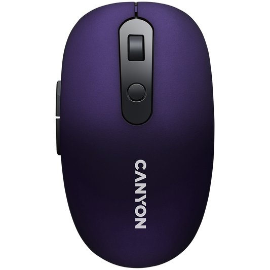 Canyon Dual Mode Wireless Mouse MW-9 - Violet