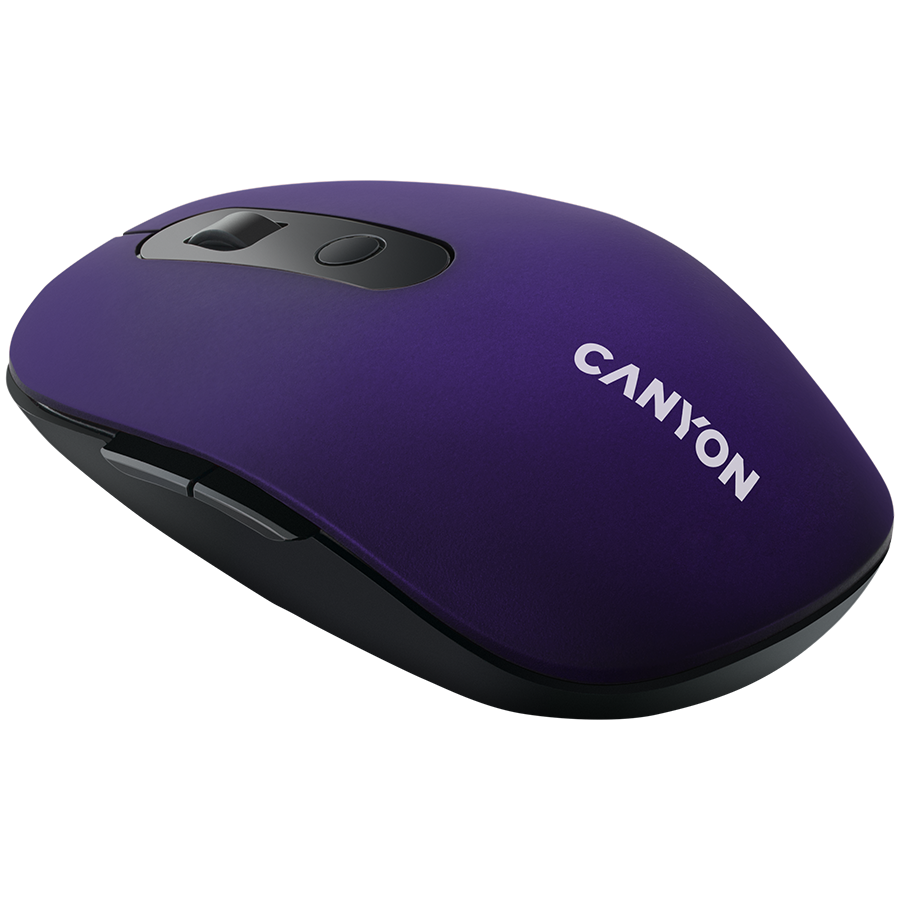 Canyon Dual Mode Wireless Mouse MW-9 - Violet