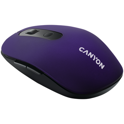 Canyon Dual Mode Wireless Mouse MW-9 - Violet