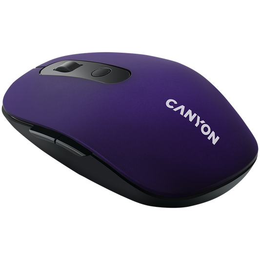 Canyon Dual Mode Wireless Mouse MW-9 - Violet