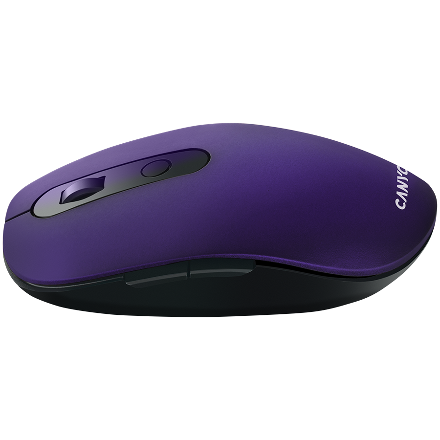 Canyon Dual Mode Wireless Mouse MW-9 - Violet