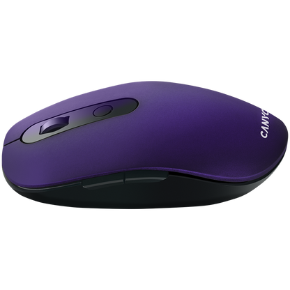Canyon Dual Mode Wireless Mouse MW-9 - Violet