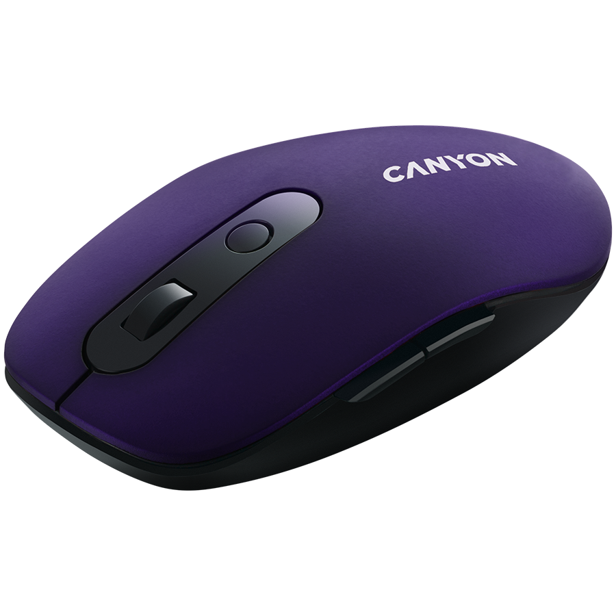 Canyon Dual Mode Wireless Mouse MW-9 - Violet