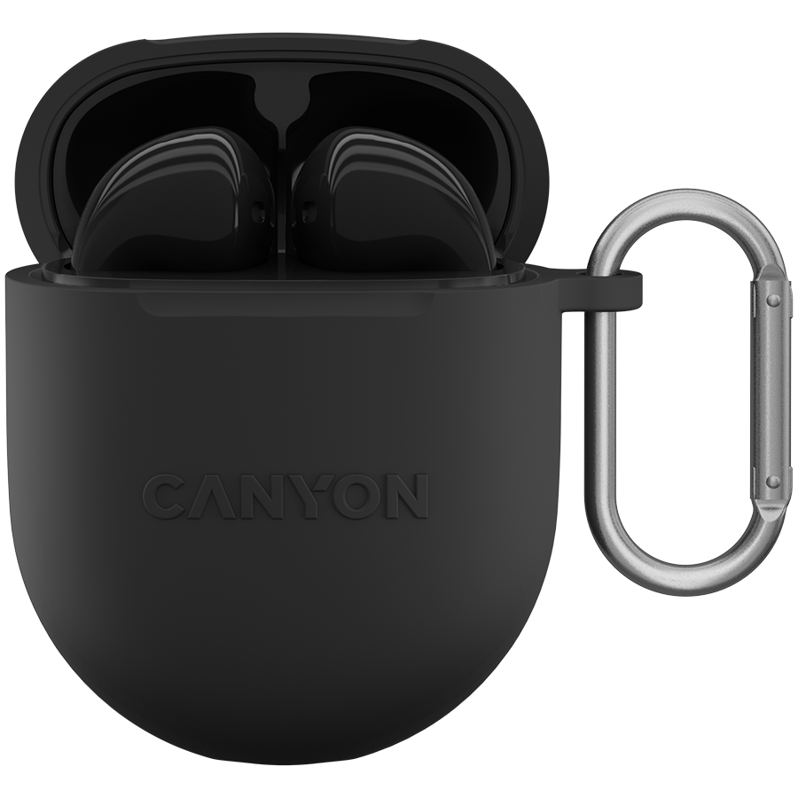Canyon TWS-6 True Wireless Earbuds - Black