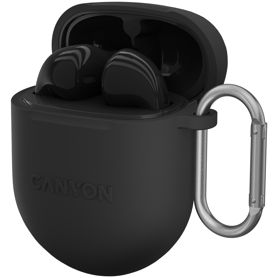 Canyon TWS-6 True Wireless Earbuds - Black