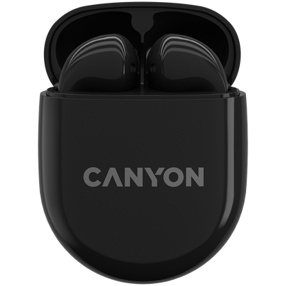 Canyon TWS-6 True Wireless Earbuds - Black