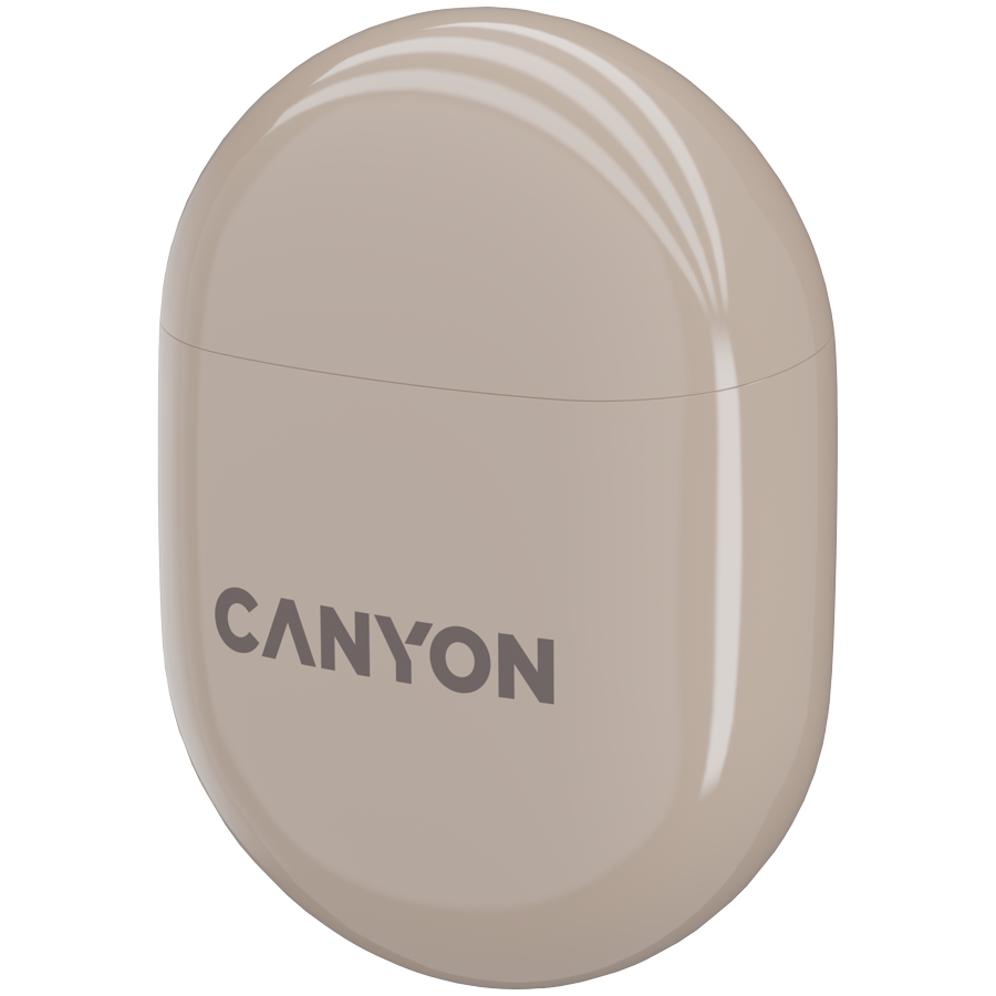 Canyon TWS-6 True Wireless Earbuds - Beige