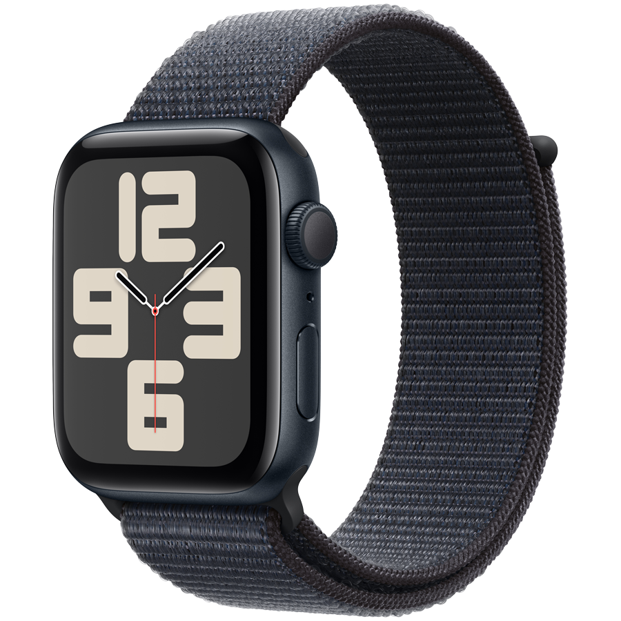 Apple Watch SE GPS Gen 2 44mm - Midnight Aluminium with Ink Sport Loop