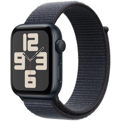 Apple Watch SE GPS Gen 2 44mm - Midnight Aluminium with Ink Sport Loop