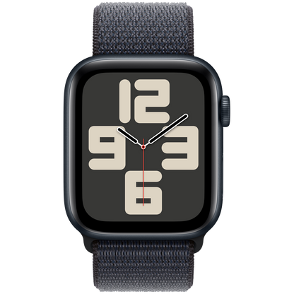 Apple Watch SE GPS Gen 2 44mm - Midnight Aluminium with Ink Sport Loop