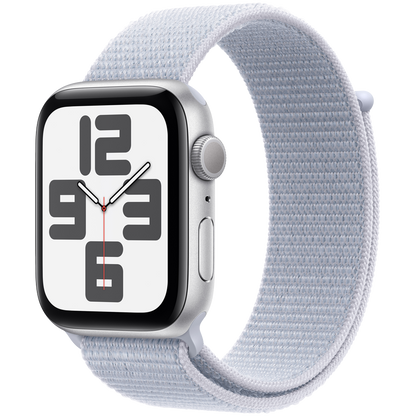 Apple Watch SE GPS Gen 2 40mm - Silver Aluminium with Blue Cloud Sport Loop