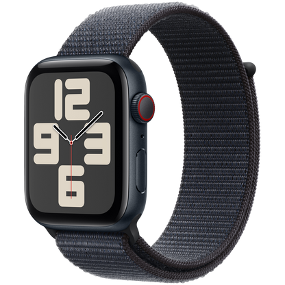 Apple Watch SE GPS + Cellular Gen 2 40mm - Midnight Aluminium with Ink Sport Loop
