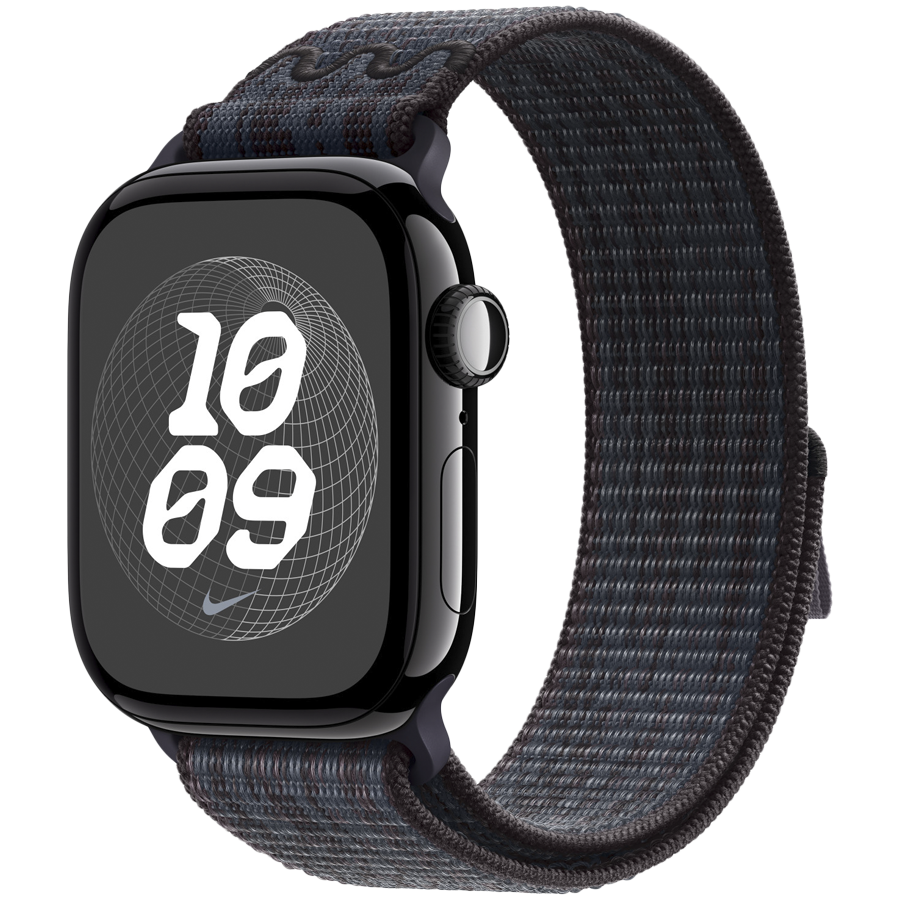 Apple Watch Nike Sport Loop – Black/Blue 40mm