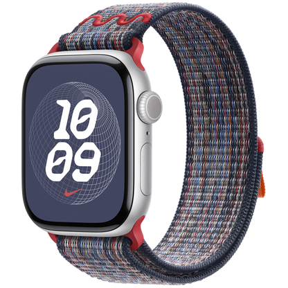 Apple Watch Nike Sport Loop Blue/Red 38/42mm