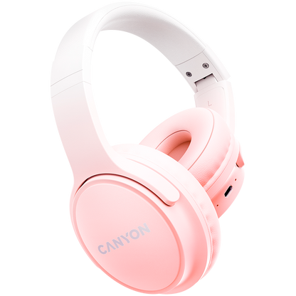 Canyon OnRiff 4 Wireless Over-Ear Headphones - Pink