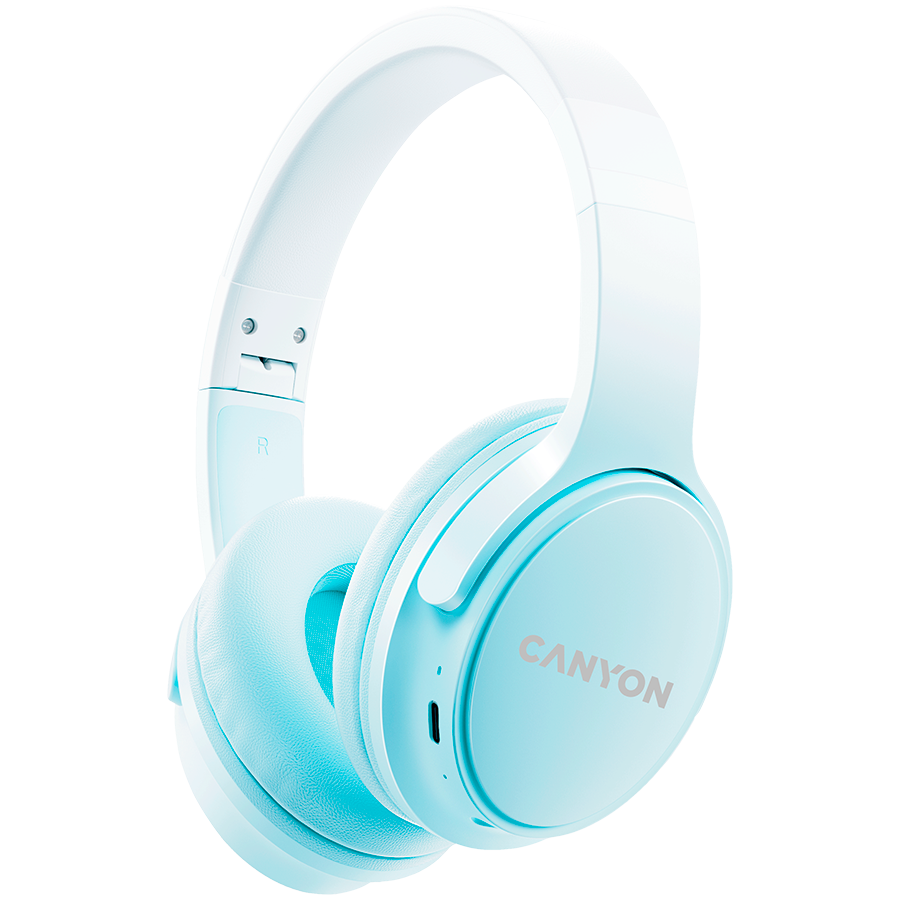 Canyon OnRiff 4 Wireless Over-Ear Headphones - Blue