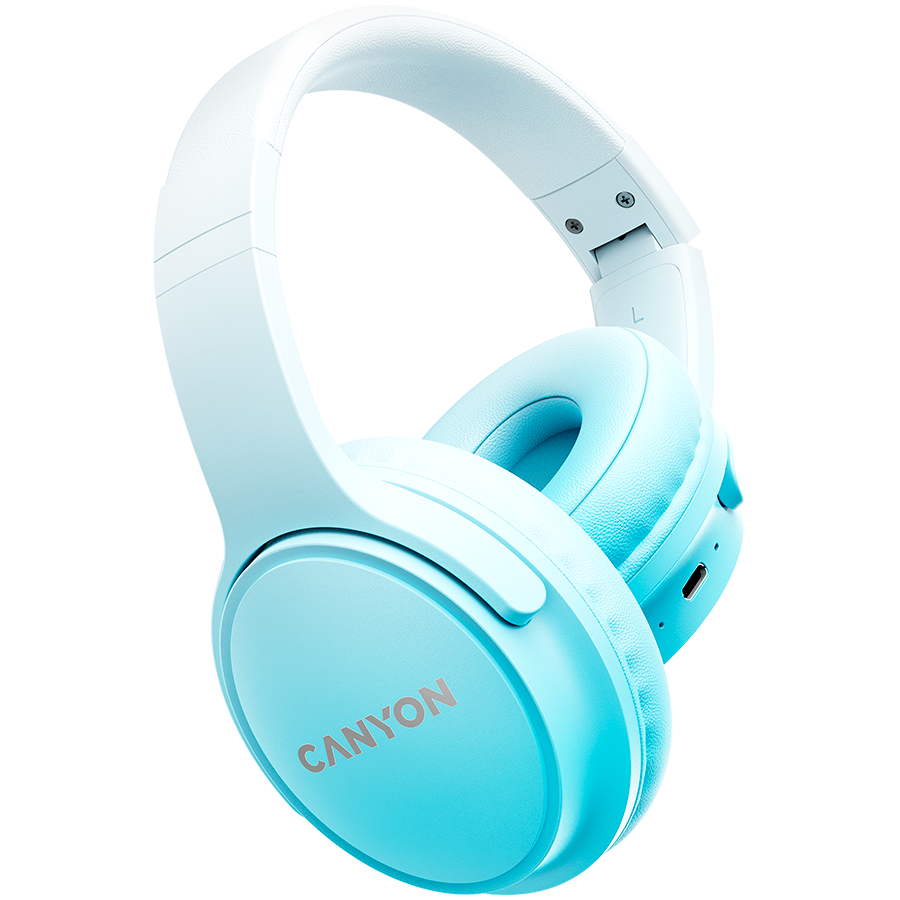 Canyon OnRiff 4 Wireless Over-Ear Headphones - Blue