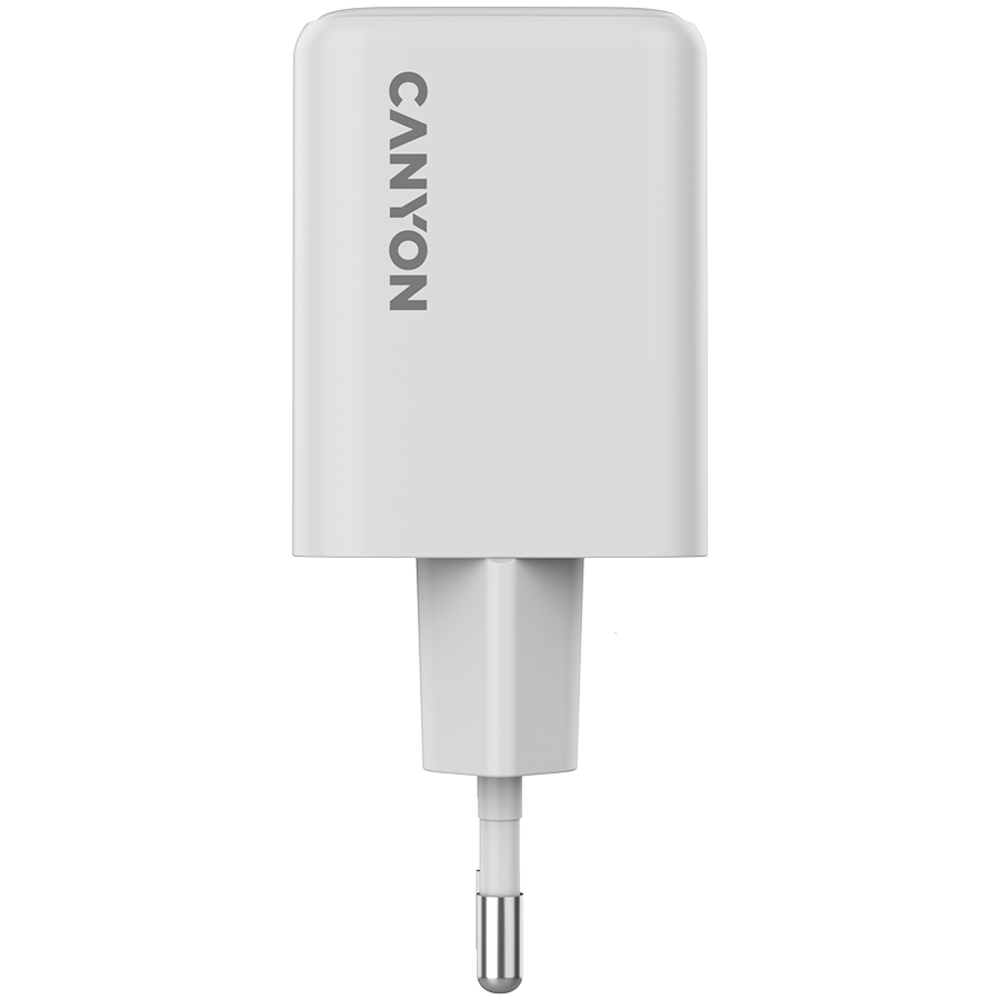 Canyon CU45AC GaN 45W USB-C/USB-A Charger - White