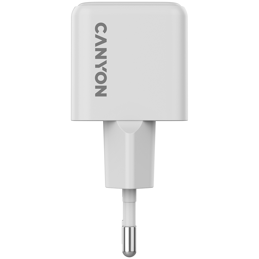 Canyon CU20AC GaN 20W USB-C Charger - White