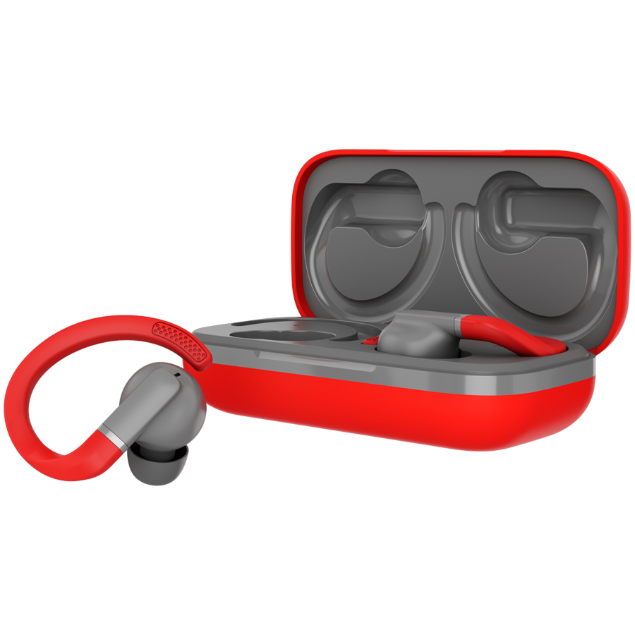 Canyon OnRun 11 TWS-11 Sport True Wireless Earbuds - Red