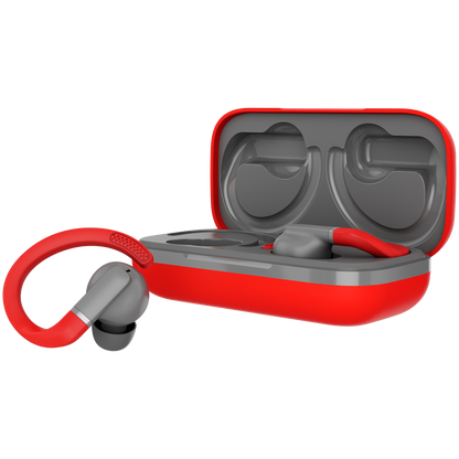 Canyon OnRun 11 TWS-11 Sport True Wireless Earbuds - Red