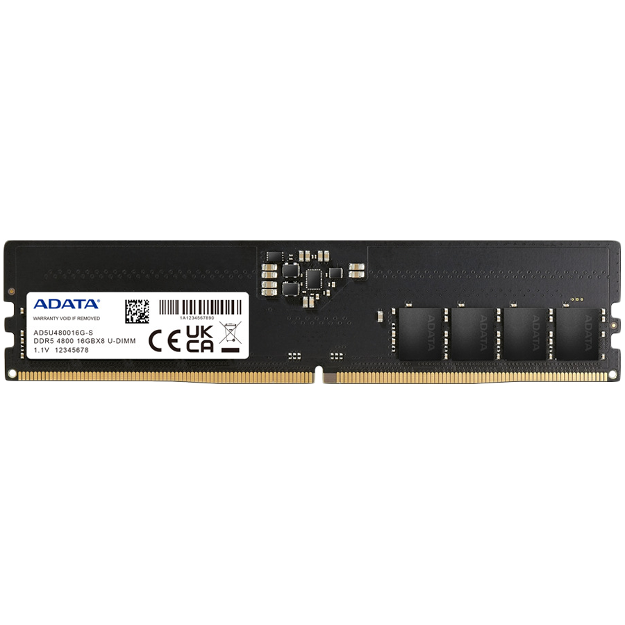 ADATA Standard U-DIMM DDR5 16GB 4800MHz RAM