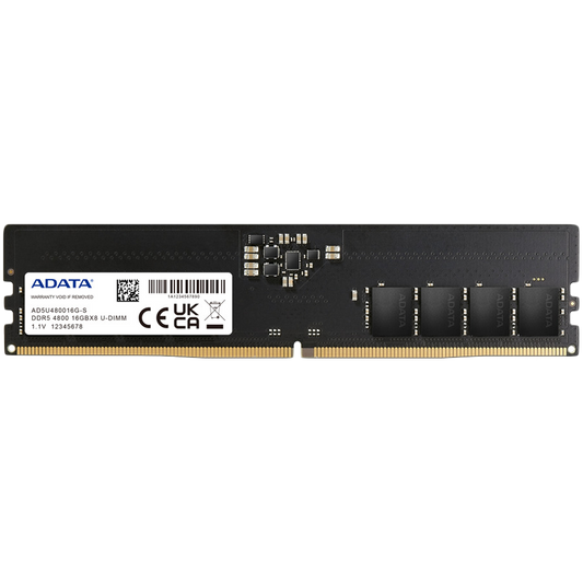 ADATA Standard U-DIMM DDR5 16GB 4800MHz RAM