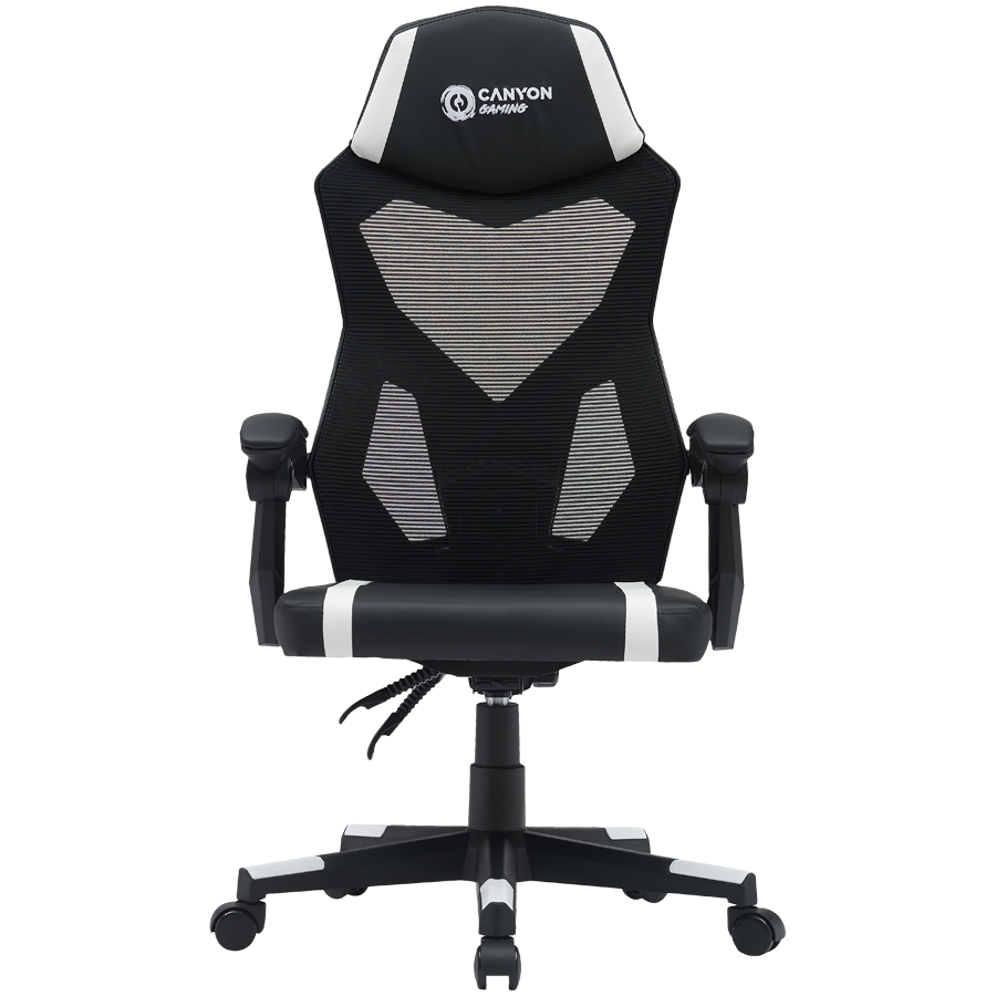 Canyon Ergonomic Gaming Chair Flow MCH01 - Black White
