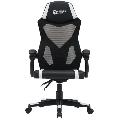 Canyon Ergonomic Gaming Chair Flow MCH01 - Black White