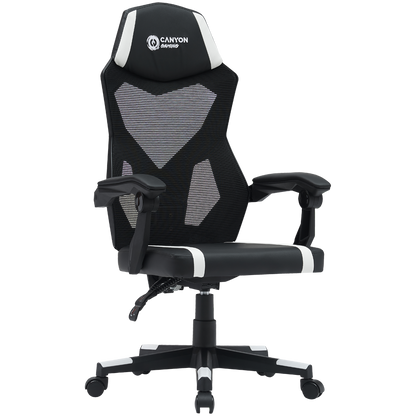 Canyon Ergonomic Gaming Chair Flow MCH01 - Black White
