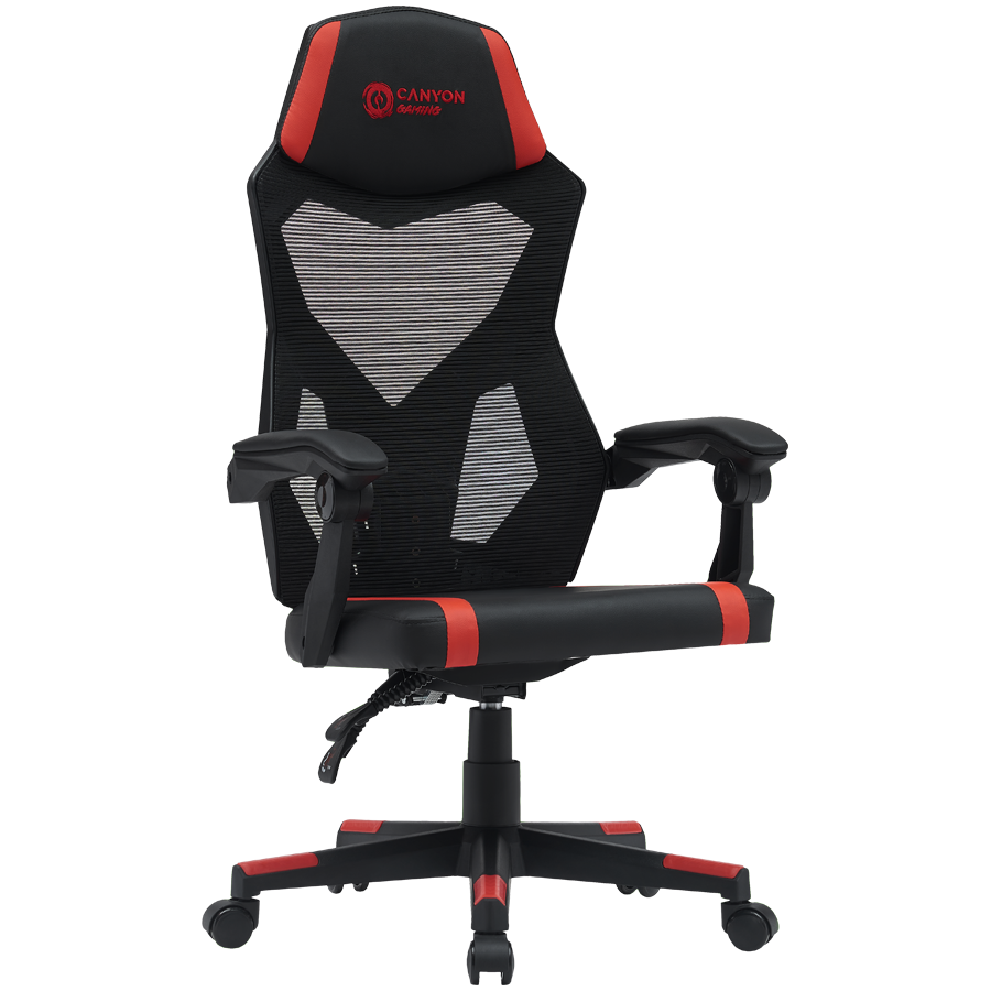 Canyon Ergonomic Gaming Chair Flow MCH01 - Black Red