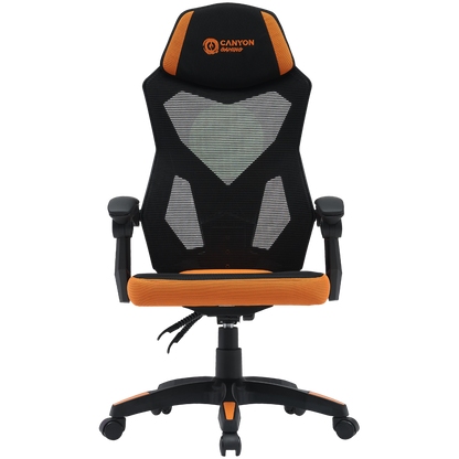 Canyon Wave Mesh Gaming Chair MCH02 - Black Orange