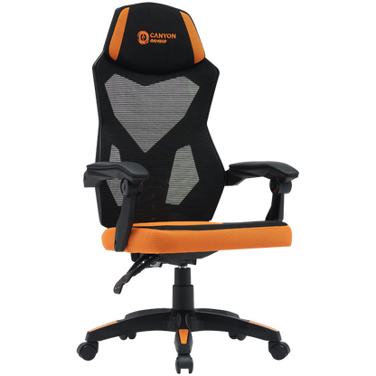 Canyon Wave Mesh Gaming Chair MCH02 - Black Orange