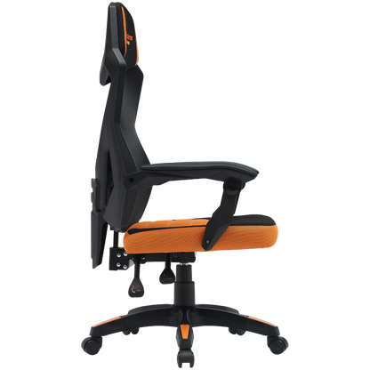Canyon Wave Mesh Gaming Chair MCH02 - Black Orange