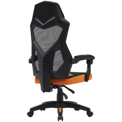 Canyon Wave Mesh Gaming Chair MCH02 - Black Orange