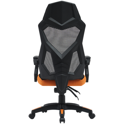 Canyon Wave Mesh Gaming Chair MCH02 - Black Orange
