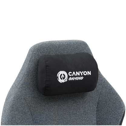 Canyon Fabric XL Gaming Chair Boulder XLCH01 - Grey