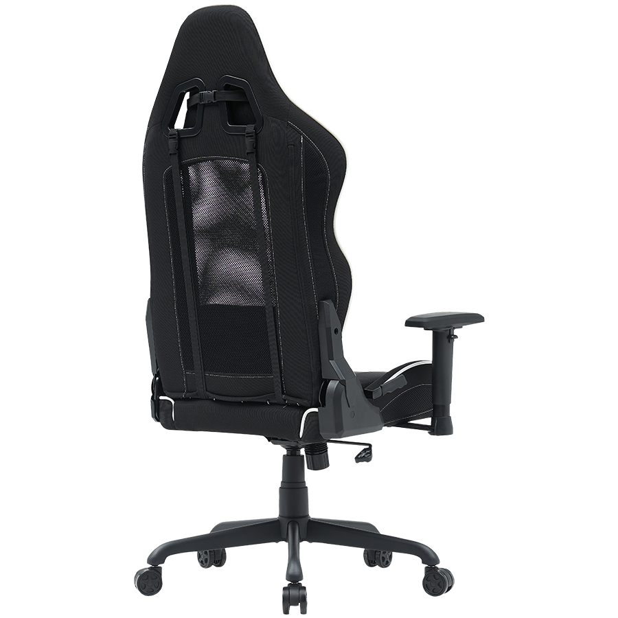 Canyon Shift Mesh/Fabric Transformer Gaming Chair MCCH01 - Black