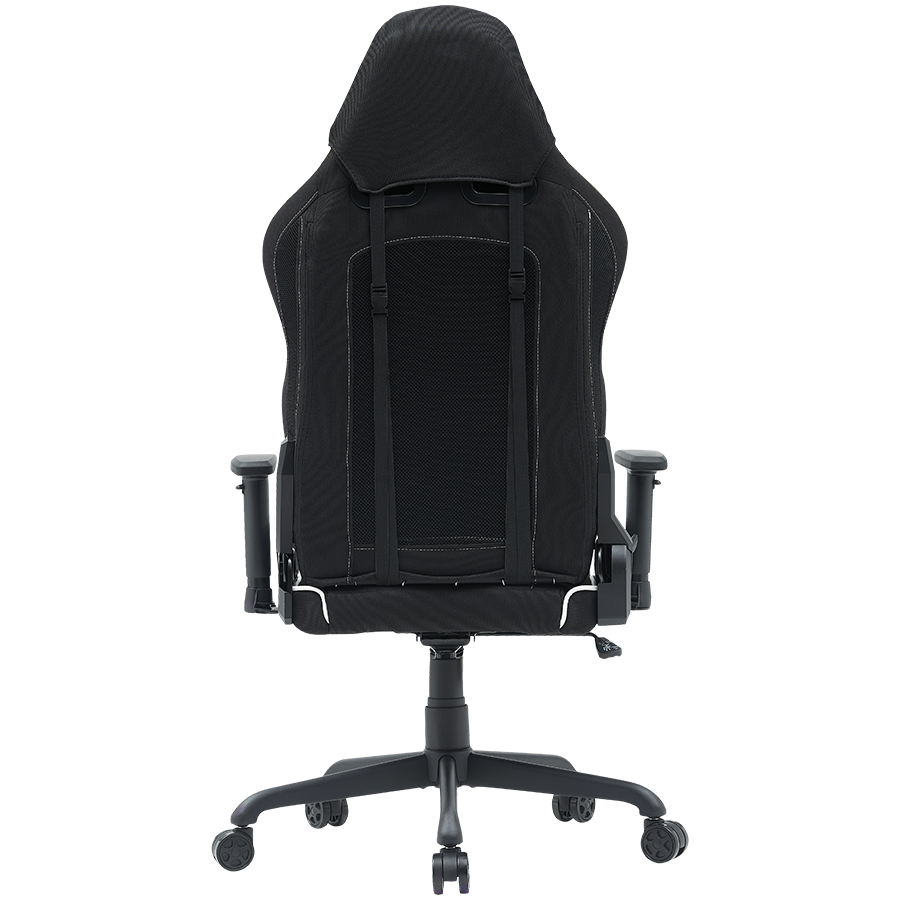 Canyon Shift Mesh/Fabric Transformer Gaming Chair MCCH01 - Black